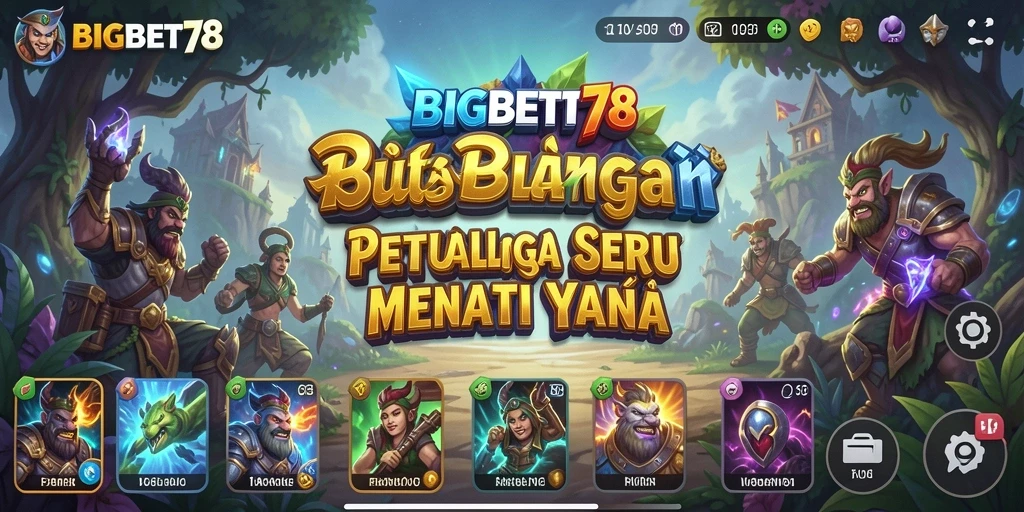 Gameplay menantang dan menarik dari BIGBET78.
