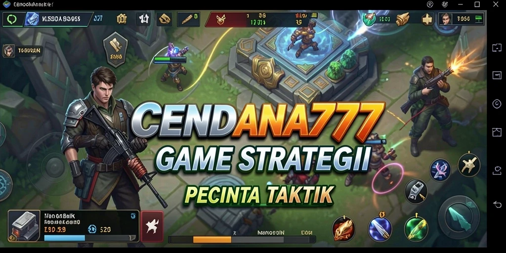Tampilan gameplay CENDANA777 yang menegangkan dan strategis.