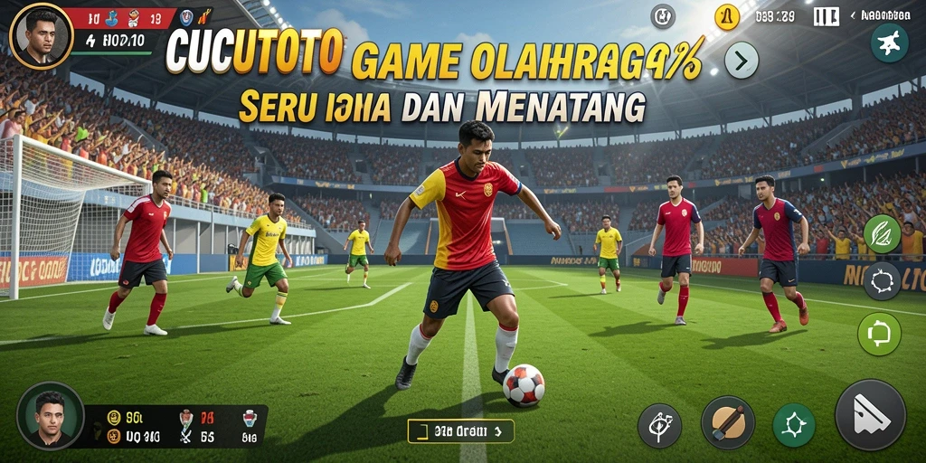 Tangkapan layar dari gameplay seru CUCUTOTO yang penuh aksi.