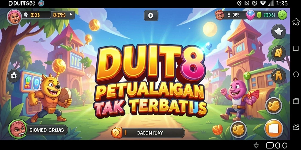 Gameplay seru di DUIT8 dengan berbagai tantangan.