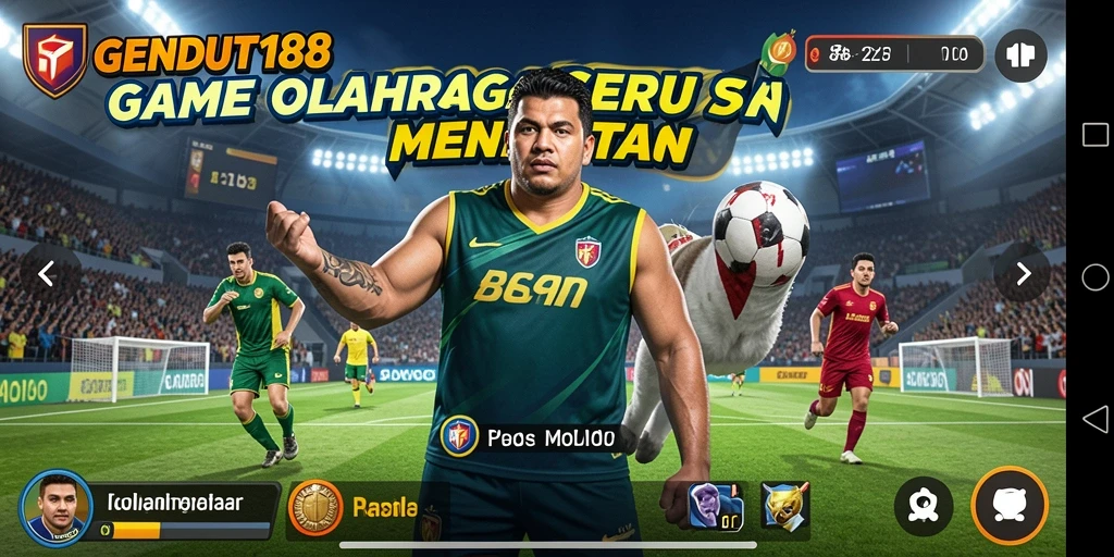 Tampilan gameplay GENDUT188 yang seru dan menantang dalam olahraga.