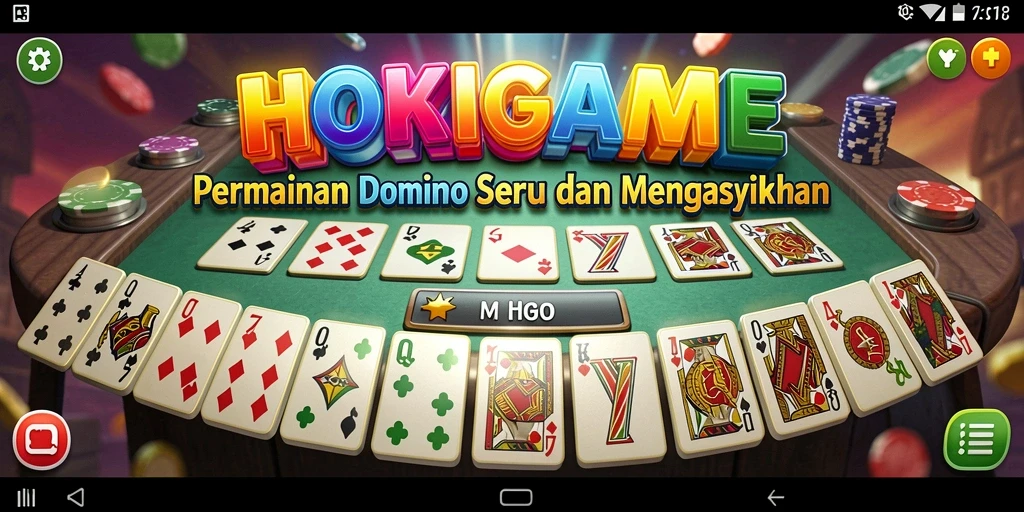 Tampilan gameplay seru dari HOKIGAME dengan pemain aktif.