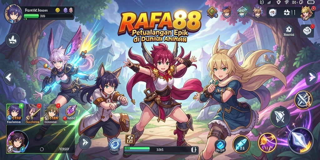 Tampilan menakjubkan dari gameplay RAFA88 yang penuh aksi.
