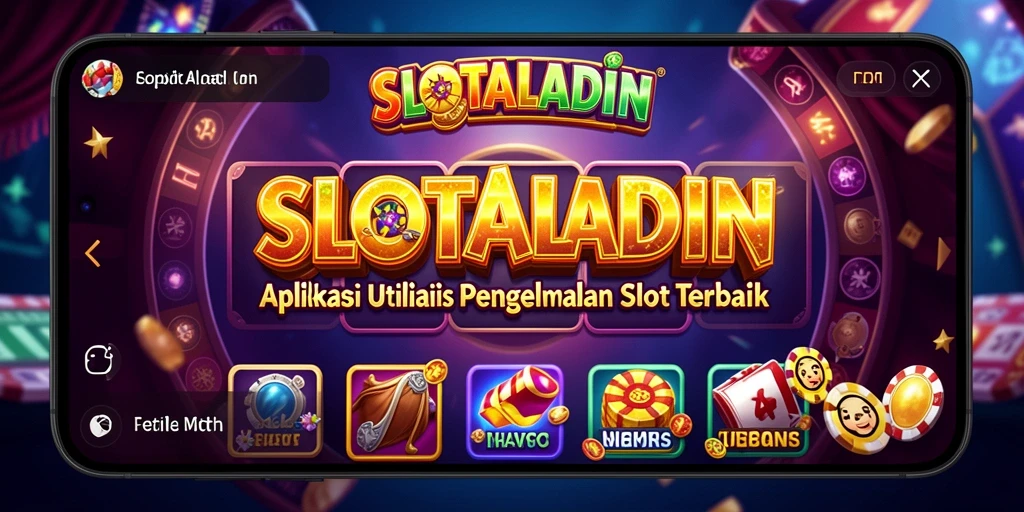 Tangkapan layar SLOTALADIN menampilkan fitur analisis permainan yang lengkap.