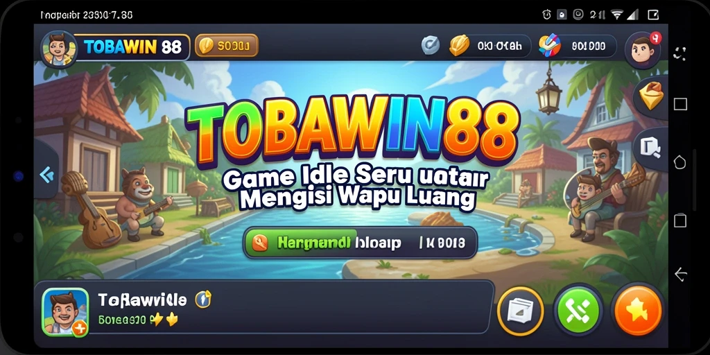 Tampilan gameplay TOBAWIN88 yang menarik dan penuh warna.